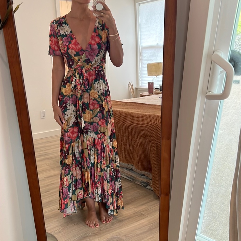Johnny Was Floral Dress